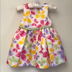 American Princess White Girl Dress. Size 24M.